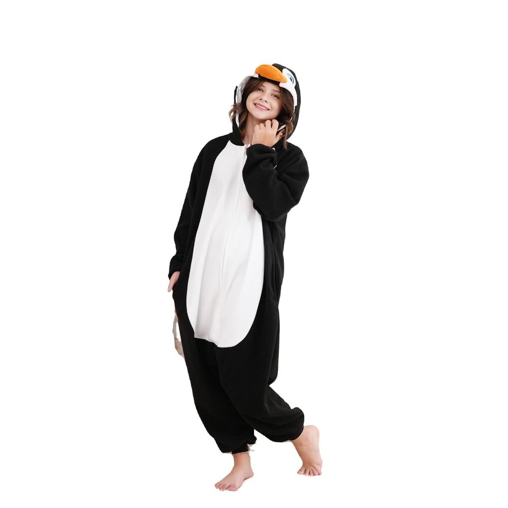 1988 Unisex Adult Penguin Animal Onesie Pajamas Cosplay Costumes Halloween